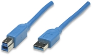 Imagen de Cable USB-C V2.0, C-Micro B 1.0M Negro 480Mbps