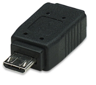 Imagen de Cable USB-C V2.0, C-Micro B 1.0M Negro 480Mbps