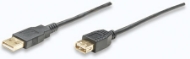 Imagen de Cable USB V2 A-Micro B, Bolsa PVC 1.8M Blanco