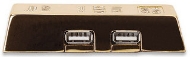 Imagen de CABLE PATCH CAT 6,  0.5M( 1.5F) UTP GRIS