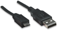 Imagen de CABLE PATCH  0.5m( 1.5f) Cat 5e UTP BLA