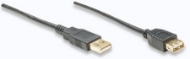 Imagen de Cable USB-C V2.0, C-C 3.0M Negro 480Mbps