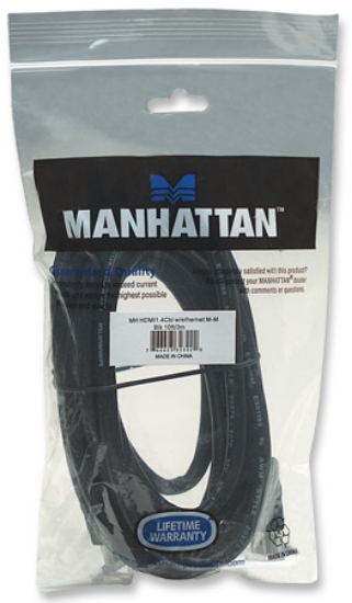 Imagen de Cable USB V2.0 Ext. 1.8M Negro