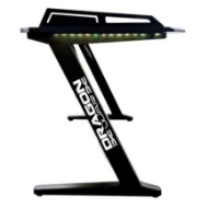 Imagen de  Mesa Gamer Profesional Dragon XT RGB Estructura Metálica 68cmx126cm 