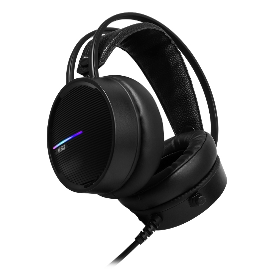 Imagen de Diadema Vorago Gamer HS-502 Micrófono RGB Conector 3.5mm Color Negro 