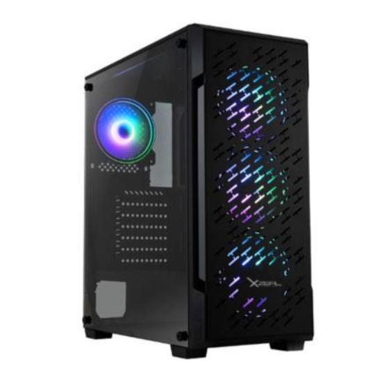 Imagen de Gabinete Gaming Xzeal XZ135 Puerto para Tarjeta Madre ATX Micro ATX Mini ITX 