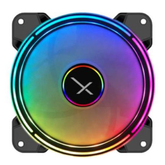 Imagen de Kit Ventiladores Xzeal XZ1100 ARGB 120x25mm 1200 RPM