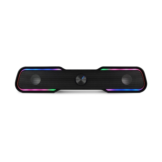 Imagen de Bocina Vorago Start The Game BSP-350 Bluetooth/3.5MM USB Iluminación RGB Color Negro