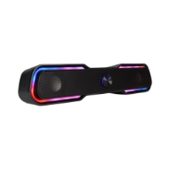 Imagen de Bocina Vorago Start The Game BSP-350 Bluetooth/3.5MM USB Iluminación RGB Color Negro