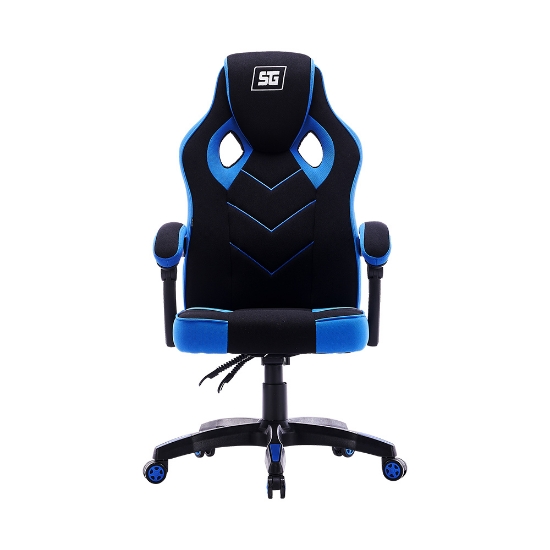 Imagen de Silla Gamer Vorago Start The Game CGC301 Reclinable Soporta 120Kg Máx Color Negro-Azul